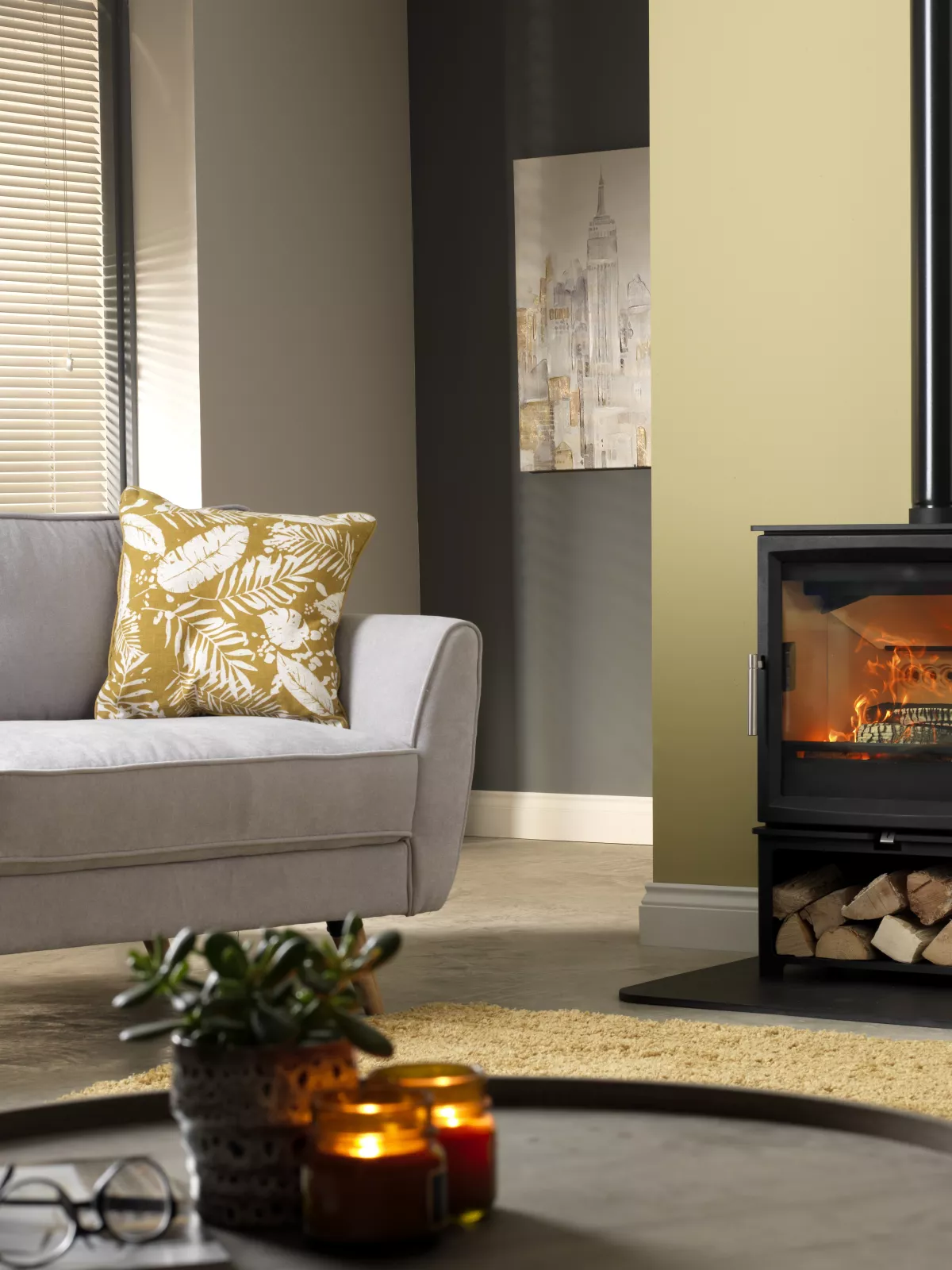 Woodtec 5kW Wide Deep Wood Burning Stove